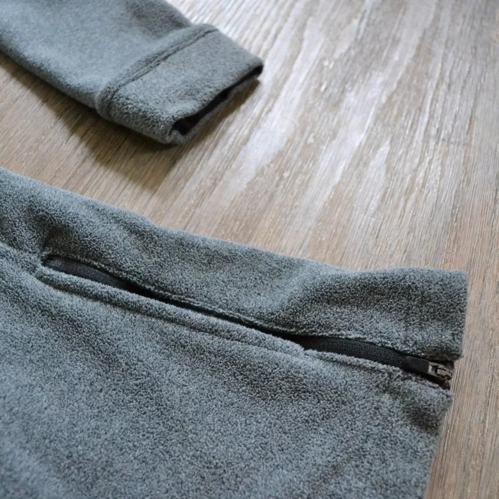 NWT Nike Therma Women's Tunic Training Fleece Cowlneck Pullover Charcoal Size S